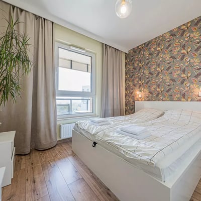 Alquiler de un moderno apartamento de 2 habitaciones, 40 m², Letnica, Gdańsk, Polonia