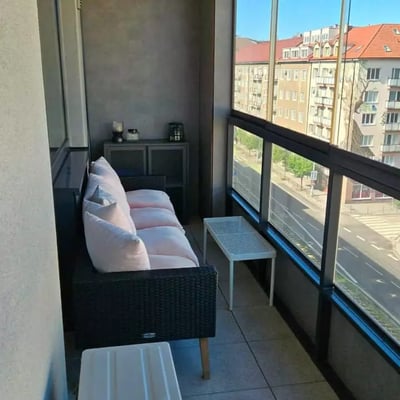 Miete einer gemütlichen 3-Zimmer-Wohnung, 83 m², Nové Mesto, Bratislava, Slowakei