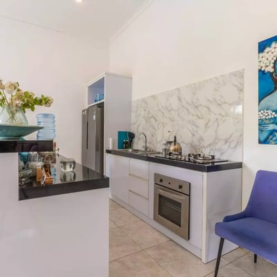 Rental of a bright villa with rice field views, Lodtunduh, Ubud, Bali, Indonesia