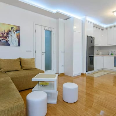 Location d’un appartement meublé et confortable de 3 pièces, 54 m², centre de Belgrade, Serbie