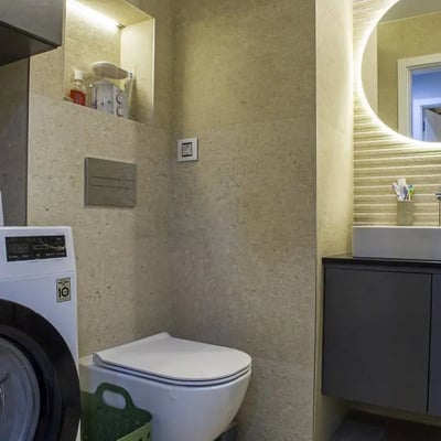 Rent of a two-room apartment in a new building, 47 m², Belgrade, Vračar, Serbia