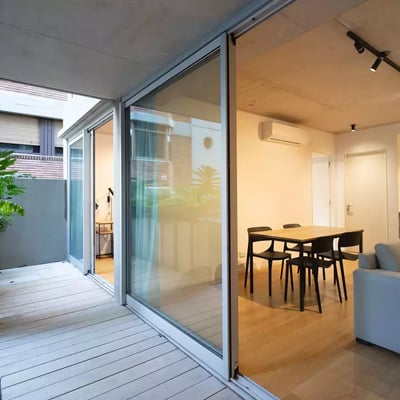 Langzeitmiete – 2-Zimmer-Wohnung in einem neuen hochwertigen Gebäude Torre Alley, Buenos Aires, Argentinien, Recoleta/Palermo