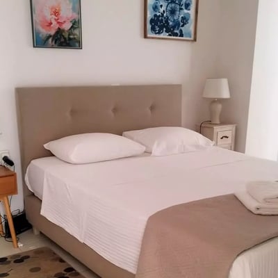 Langzeitmiete eines Studio-Apartments in Nea Chora, Chania, Kreta, Griechenland