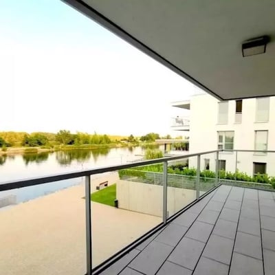 Alquiler a largo plazo, lujoso apartamento de 4 habitaciones junto al Danubio, Viena, distrito 19