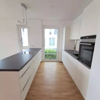 Alquiler a largo plazo, lujoso apartamento de 4 habitaciones junto al Danubio, Viena, distrito 19