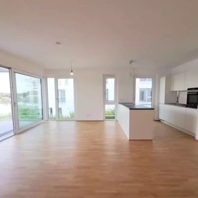 Alquiler a largo plazo, lujoso apartamento de 4 habitaciones junto al Danubio, Viena, distrito 19