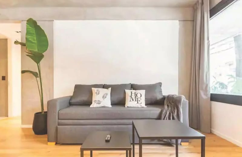 Long-Term 2-Room Furnished Apartment with Pool in Buenos Aires, Argentina, Palermo