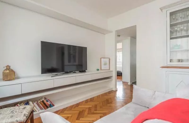 Long-term rental of a 70m² three-room apartment in Palermo, Buenos Aires