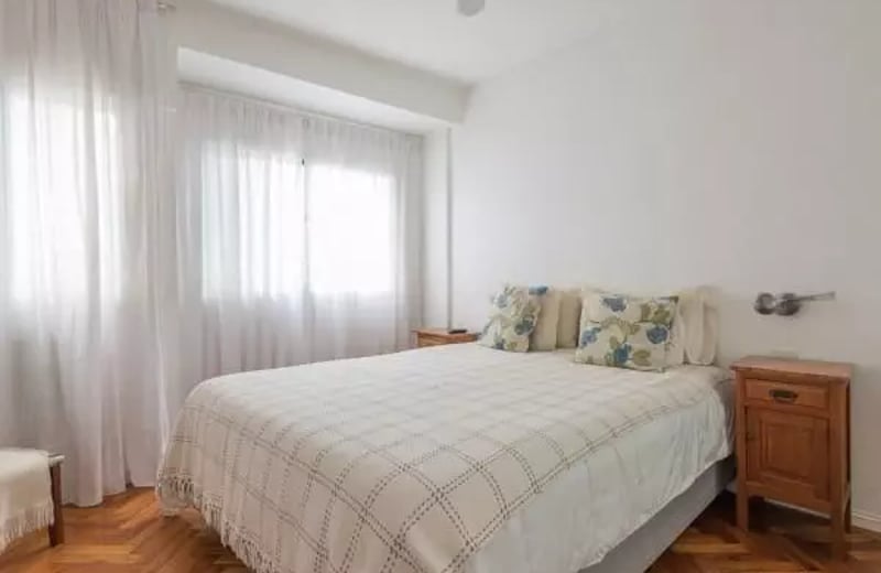 Long-term rental of a 70m² three-room apartment in Palermo, Buenos Aires