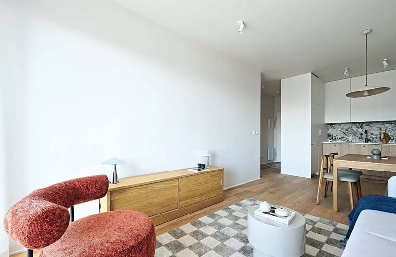 Long-term rental of a 2-room apartment, Warsaw
