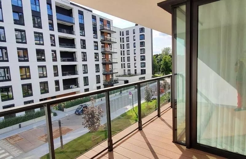 Long-term rental of a 3-room apartment, 72 m², Białej Floty St., Mokotów, Warsaw