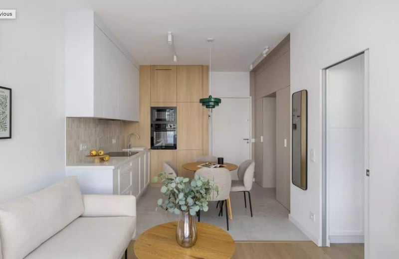 Long-term rental of a 2-room apartment, 39 m², Kolejowa St., Wola, Warsaw