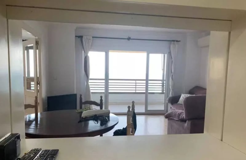 Долгосрочная аренда Аликанте, La Albufereta: 3-комнатная квартира, 120 м², прямой вид на море