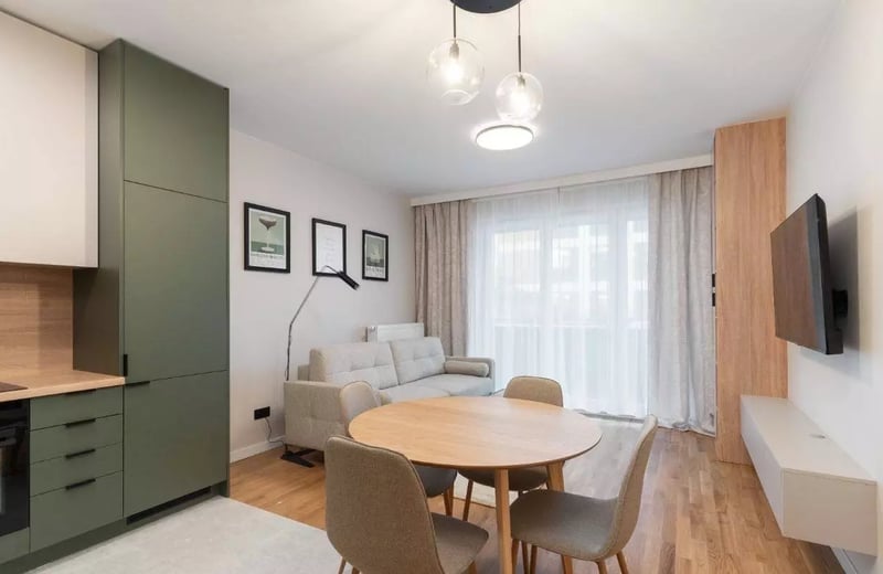 Долгосрочная аренда, 2-комнатная квартира, 54 м², Варшава, район Wola, ул. Jana Kazimierza