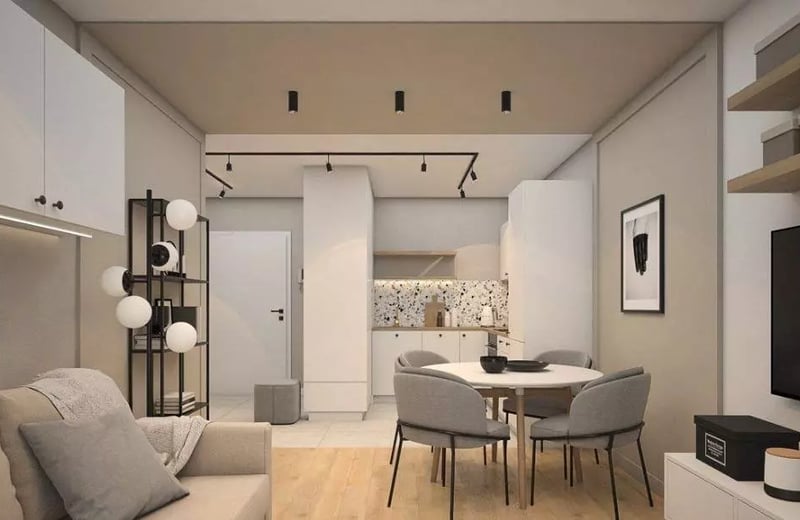 Long-term rental of a 2-rooms apartment in Kraków, Prądnik Biały district, ul. Stefana Banacha