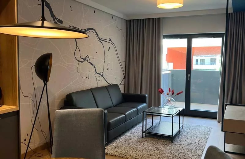 Alquiler a largo plazo de apartamento de 2 habitaciones en Breslavia, calle Traugutta 74