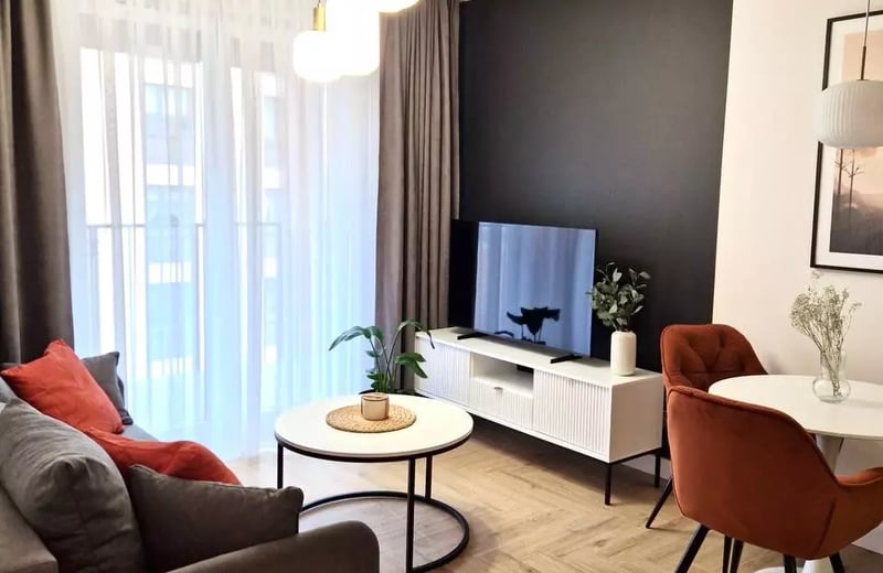 Long-term rental of a 2-bedroom apartment in Kraków, Łagiewniki-Borek Fałęcki district, st. Fredry