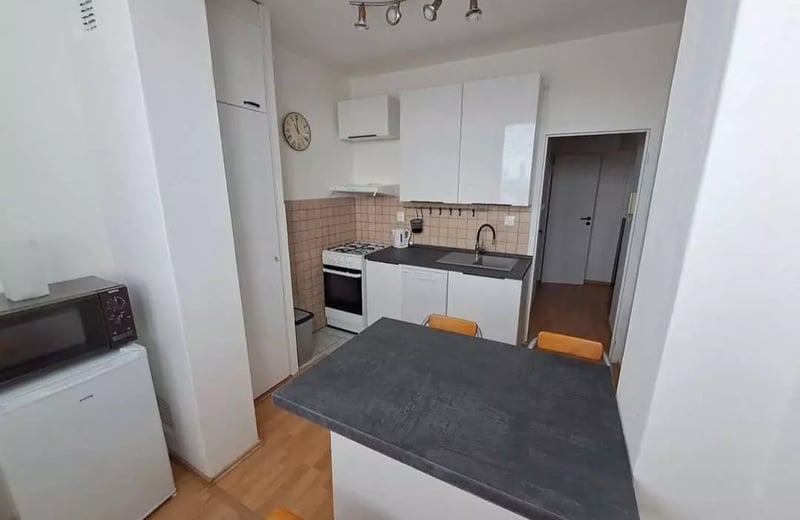 Long-term rental of a 1-room apartment in Ružinov district, Bratislava, Slovakia