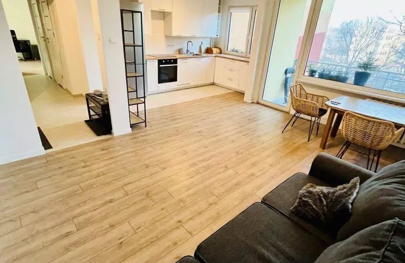 Long-term rental of a 3-rooms apartment in Wrocław, Nowy Dwór district, Poland