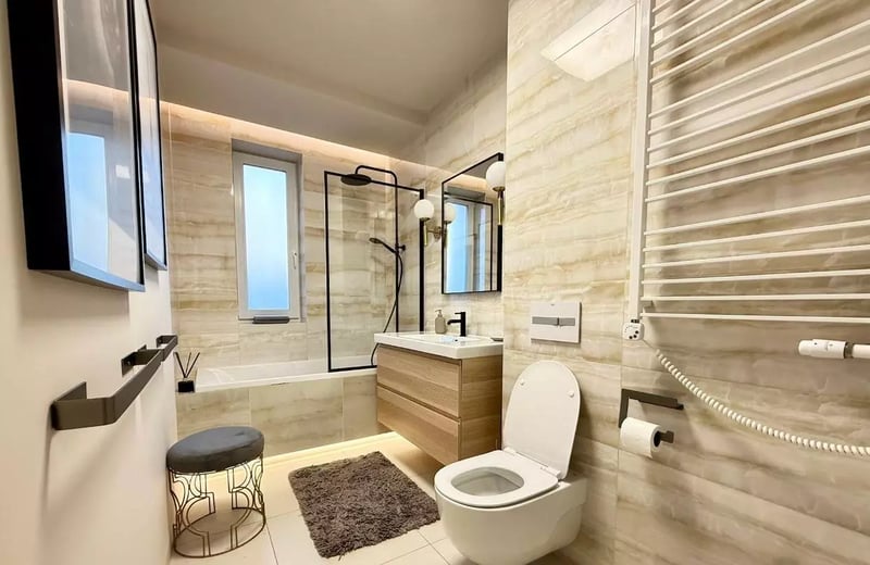 Alquiler a largo plazo de apartamento de 2 habitaciones en Cracovia, distrito Ruczaj, Polonia