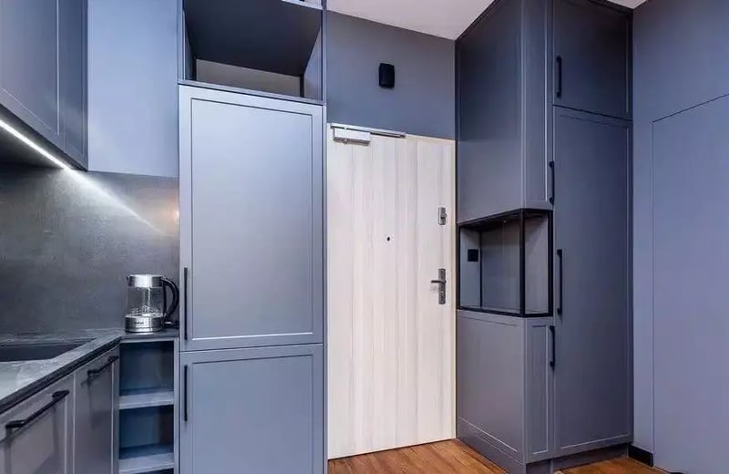 Alquiler a largo plazo de apartamento de 1 habitación en Cracovia, distrito Stare Podgórze, Polonia
