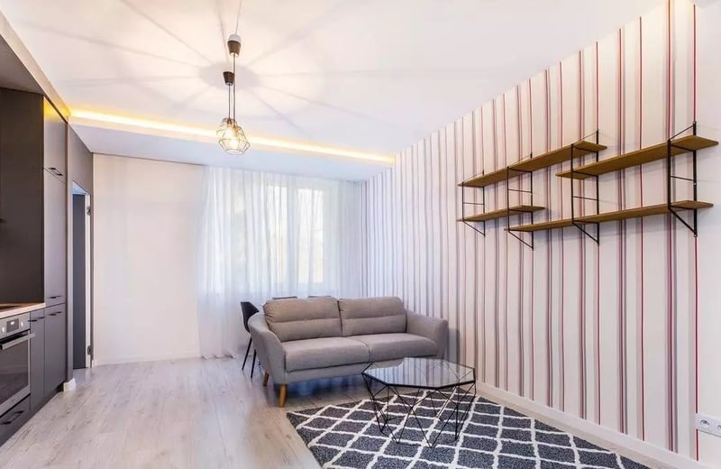 Long-term rental of a 2-rooms apartment in Kraków, Stare Podgórze district, Poland