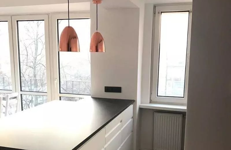 Долгосрочная аренда квартиры 54 м² с 2 комнатами, балконом и современной техникой в Prądnik Biały, Краков