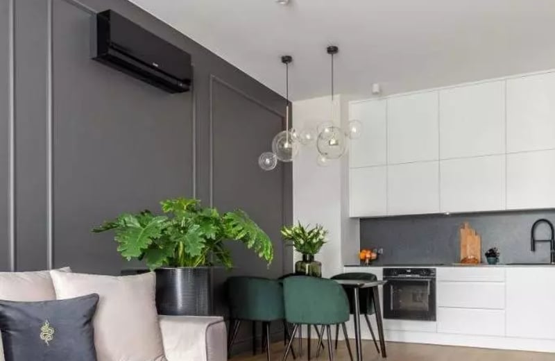 Long-term rental 2-room brand-new apartment in a gated community, Wilanów, Warsaw