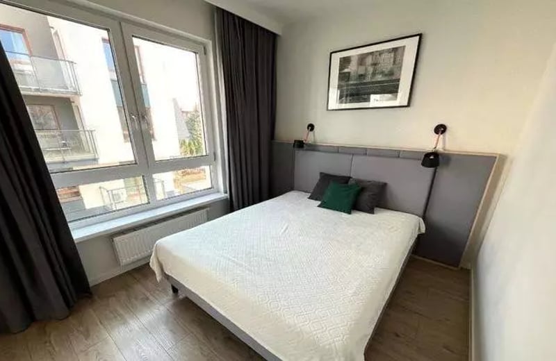 Долгосрочная аренда 3-комнатной квартиры 60 м² с балконом и кондиционером на ул. Na Grobli, Вроцлав