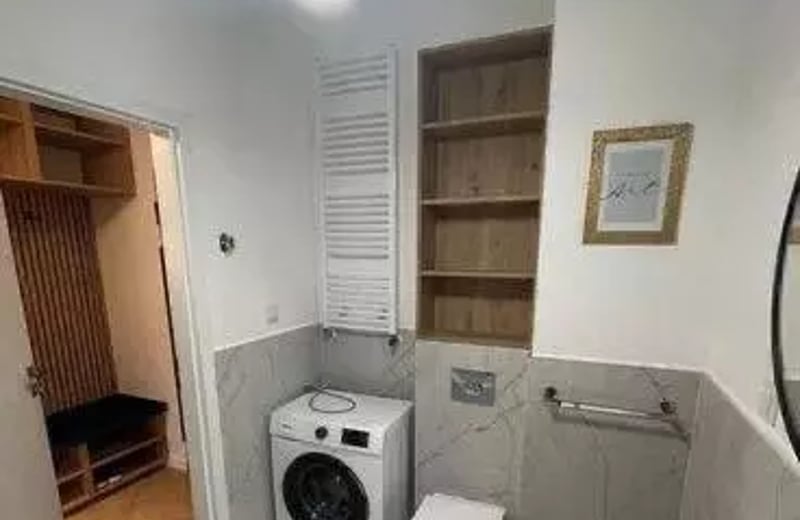 Long-term rental new 2-room apartment with AC and balcony on Nyska, Wrocław