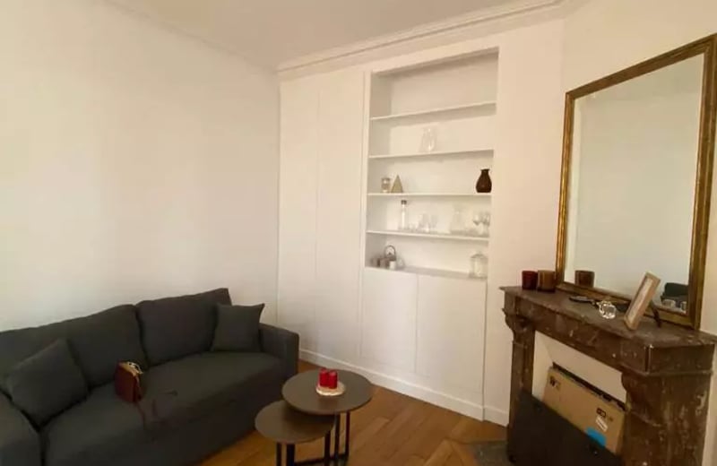 Долгосрочная аренда 2-комнатной квартиры 33м² в 17 округе Парижа