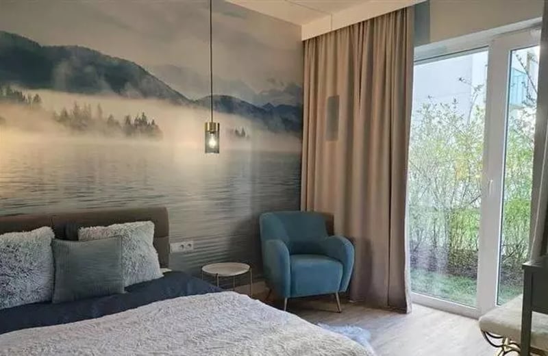 Long-term rental modern 2-room apartment with terrace and parking, Warsaw
