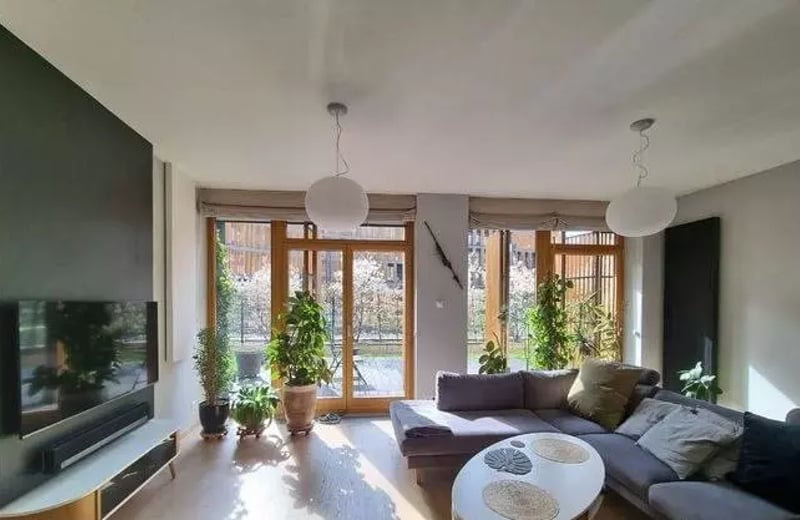 Long-term rental — 4-room apartment with terrace in Mokotów, Warsaw