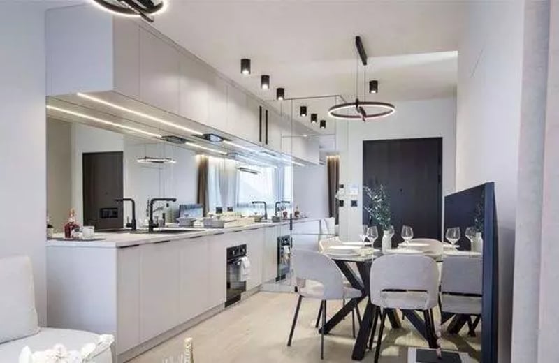Long-term rental of a 2-room apartment with a large balcony in Grzegórzki, Krakow