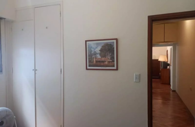 Long-term rental 3-room apartment with 2 patios in downtown Buenos Aires
