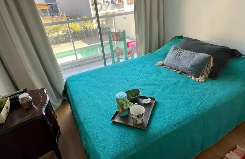 Alquiler a largo plazo en Buenos Aires: departamento de 2 ambientes 45m² en Palermo con pileta y gimnasio