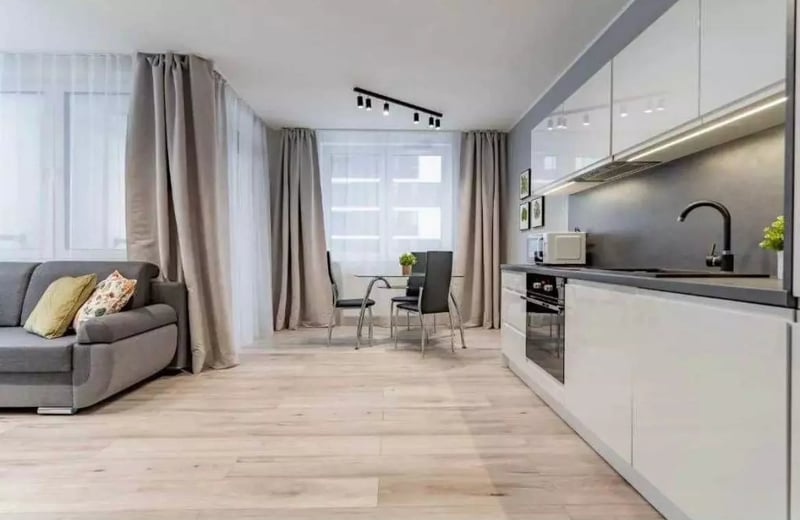 Long-term rental in Wrocław: 2-room apartment, 50 m², with parking and pets allowed