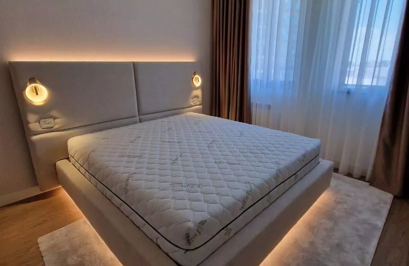 Long-term rental in Belgrade — stylish 3-room apartment 87m² in BW complex with balcony and parking