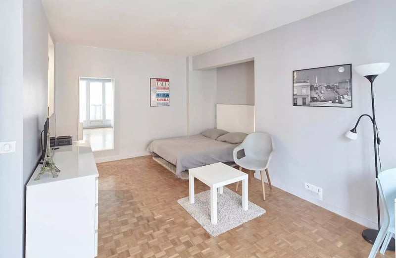 Long-term rental of a 35 m² studio on rue de Théâtre, 15th arrondissement of Paris