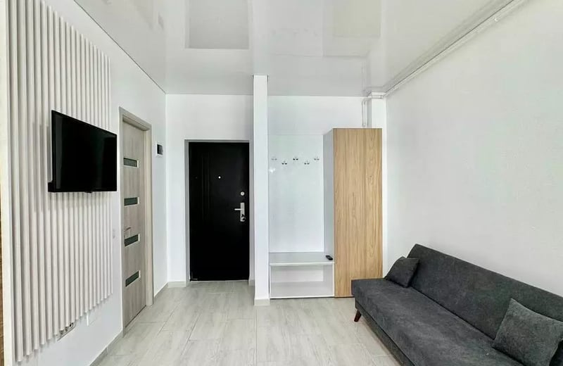 Location à long terme — appartement moderne de type euro deux pièces à Bucarest (Militari Residence)