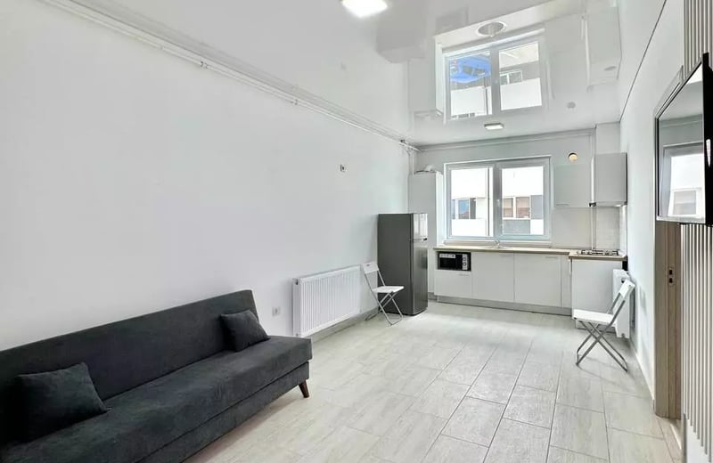Location à long terme — appartement moderne de type euro deux pièces à Bucarest (Militari Residence)