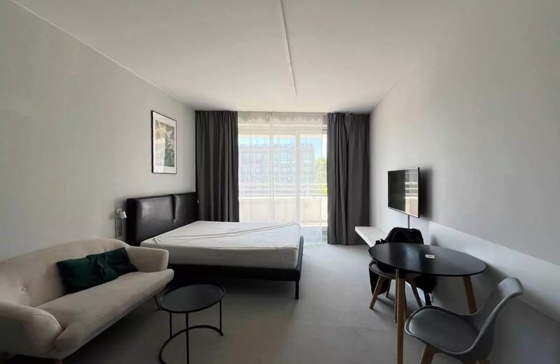 Alquiler a largo plazo: estudio de 28 m² en el centro de Breslavia