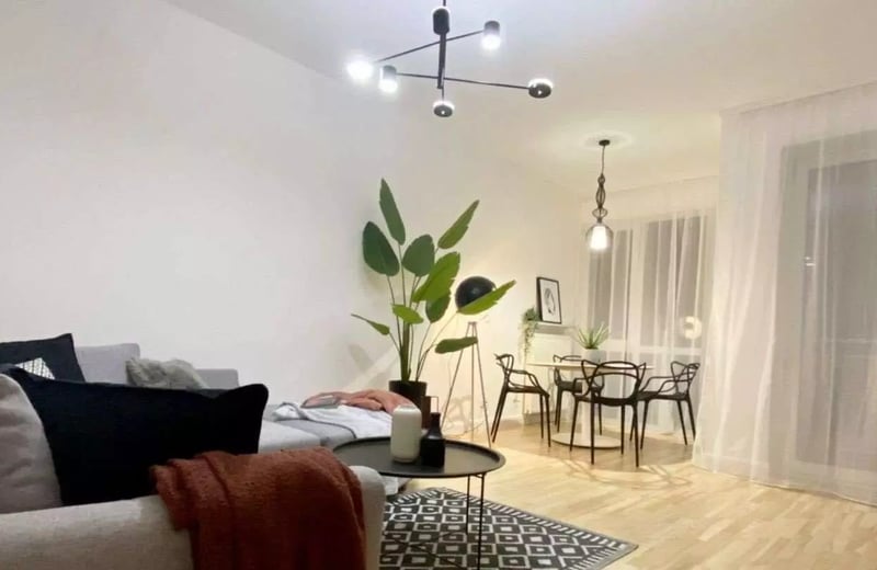 Long-term rental of a 3-room apartment, 90 m² in Warsaw, Poland