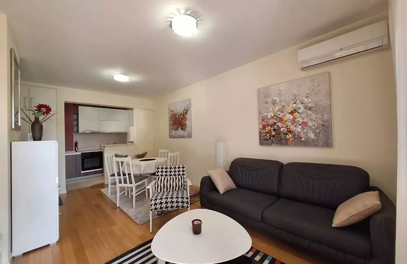 Long-term rental of a 2-room apartment, 55 m² in Belgrade, Serbia