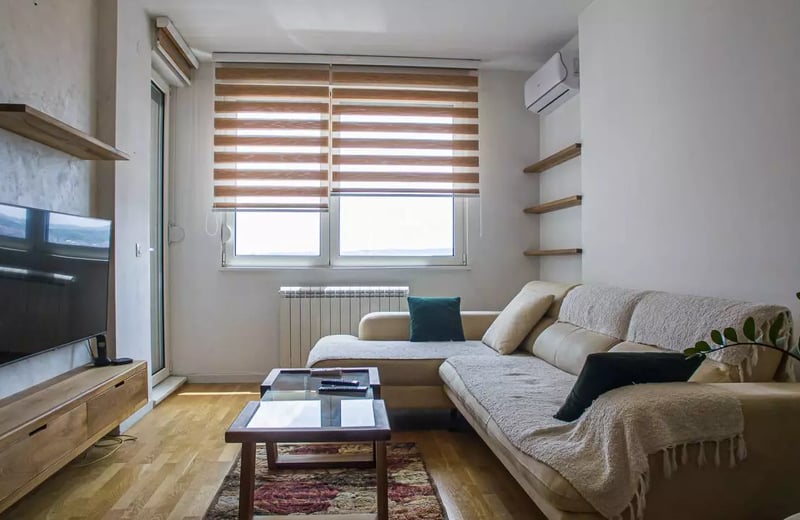 Long-term rental of a 2-room apartment, 40 m² in Belgrade, Serbia