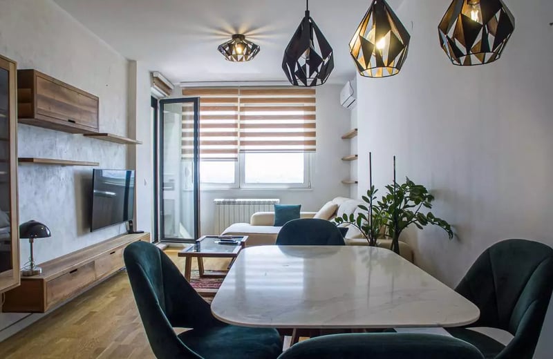 Long-term rental of a 2-room apartment, 40 m² in Belgrade, Serbia