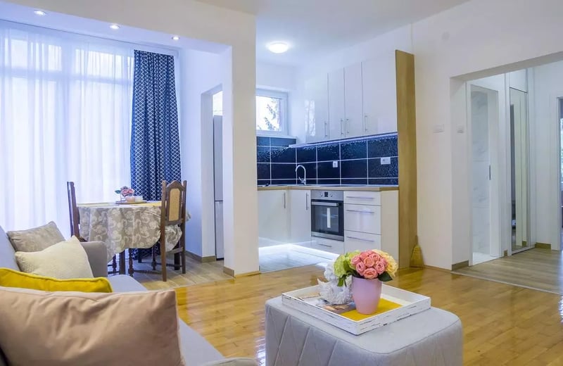 Long-term rental of a 2-room apartment, 51 m² in Belgrade, Serbia