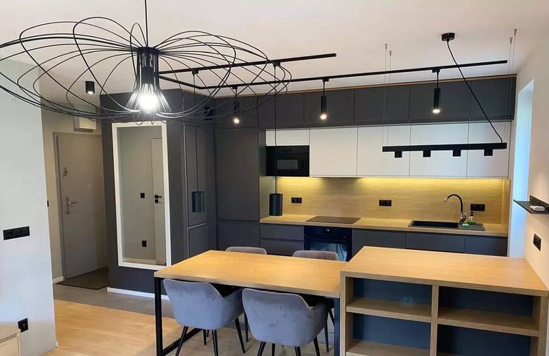 Alquiler a largo plazo de un departamento de 2 habitaciones de 45m² en Cracovia, Polonia