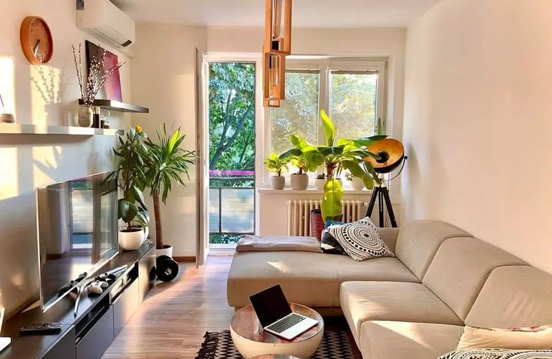 Location longue durée Appartement 2 pièces près du lac Štrkovec à Bratislava, Slovaquie