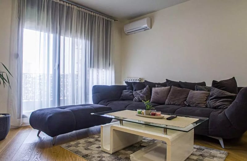 Alquiler a largo plazo de apartamento de 2 habitaciones 57 m² en Belgrado, Serbia